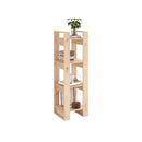 Book Cabinet Room Divider 41 X 35 X 125 Cm Solid Wood Pine