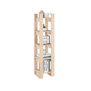Book Cabinet Room Divider 41 X 35 X 160 Cm Solid Wood Pine