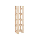 Book Cabinet Room Divider 41 X 35 X 160 Cm Solid Wood Pine