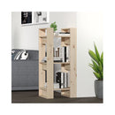 Book Cabinet Room Divider 41 X 35 X 91 Cm Solid Wood Pine
