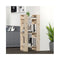 Book Cabinet Room Divider 41 X 35 X 91 Cm Solid Wood Pine