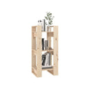 Book Cabinet Room Divider 41 X 35 X 91 Cm Solid Wood Pine