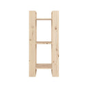 Book Cabinet Room Divider 41 X 35 X 91 Cm Solid Wood Pine