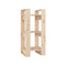 Book Cabinet Room Divider 41 X 35 X 91 Cm Solid Wood Pine