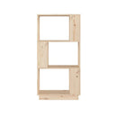 Book Cabinet Room Divider 51 X 25 X 101 Cm Solid Wood Pine
