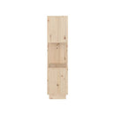 Book Cabinet Room Divider 51 X 25 X 101 Cm Solid Wood Pine