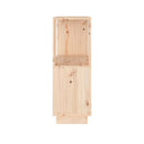 Book Cabinet Room Divider 51 X 25 X 70 Cm Solid Wood Pine