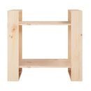 Book Cabinet Room Divider 60 X 35 X 57 Cm Solid Wood Pine