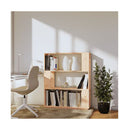 Book Cabinet Room Divider 80 X 25 X 101 Cm Solid Wood Pine