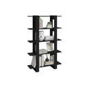 Book Cabinet Room Divider Black 100 X 30 X 160 Cm
