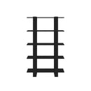 Book Cabinet Room Divider Black 100 X 30 X 160 Cm