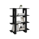 Book Cabinet Room Divider Black