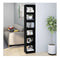 Book Cabinet Room Divider Black 40 X 30 X 198 Cm