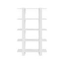 Book Cabinet Room Divider High Gloss White 100 X 30 X 160 Cm