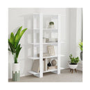 Book Cabinet Room Divider High Gloss White 100 X 30 X 160 Cm
