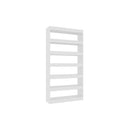 Book Cabinet Room Divider High Gloss White 100 X 30 X 198 Cm
