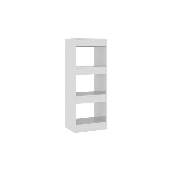 Book Cabinet Room Divider High Gloss White 40 X 30 X 103 Cm