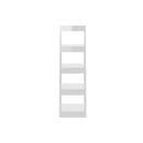 Book Cabinet Room Divider High Gloss White 40 X 30 X 135 Cm