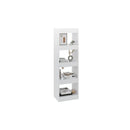 Book Cabinet Room Divider High Gloss White 40 X 30 X 135 Cm