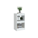 Book Cabinet Room Divider High Gloss White 40 X 30 X 72 Cm