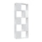 Book Cabinet Room Divider High Gloss White 60 X 24 X 155 Cm