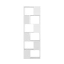 Book Cabinet Room Divider High Gloss White 60 X 24 X 186 Cm