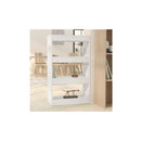 Book Cabinet Room Divider High Gloss White 60 X 30 X 103 Cm