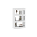 Book Cabinet Room Divider High Gloss White 60 X 30 X 103 Cm