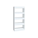 Book Cabinet Room Divider High Gloss White