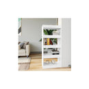 Book Cabinet Room Divider High Gloss White
