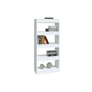 Book Cabinet Room Divider High Gloss White