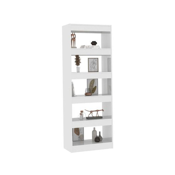 Book Cabinet Room Divider High Gloss White 60 X 30 X 166 Cm