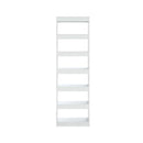 Book Cabinet Room Divider High Gloss White 60 X 30 X 198 Cm
