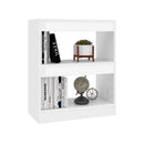 Book Cabinet Room Divider High Gloss White 60 X 30 X 72 Cm