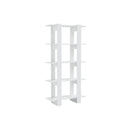 Book Cabinet Room Divider High Gloss White 80 X 30 X 160 Cm