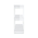 Book Cabinet Room Divider High Gloss White 80 X 30 X 87 Cm