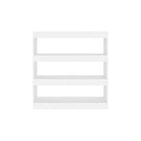 Book Cabinet Room Divider White 100 X 30 X 103 Cm