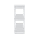 Book Cabinet Room Divider White 100 X 30 X 87 Cm