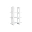 White Book Cabinet Room Divider