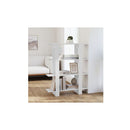 Book Cabinet Room Divider White
