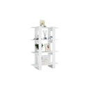 White Book Cabinet Room Divider