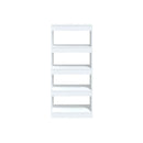 Book Cabinet Room Divider White 60 X 30 X 135 Cm Engineered Wood
