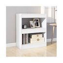 Book Cabinet Room Divider White 60 X 30 X 72 Cm