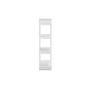 White Book Cabinet Room Divider