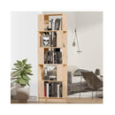 Book Cabinet Room Solid Wood Pine Divider Solid