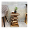 Book Stack Side Table Corner Stool Plant Stand Raintree Wood