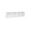 Book Tv Cabinet High Gloss White Chipboard