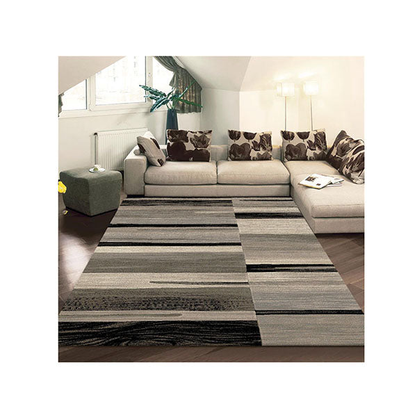 Boston Brown Machine Knotted Rug