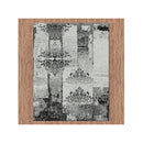 Boston Moth Resistant Grey Hallway Runner Rug