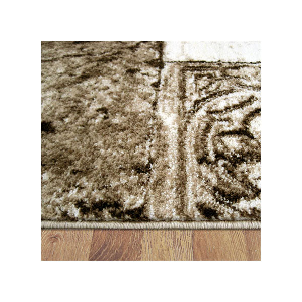 Boston Non Shedding Beige Rug